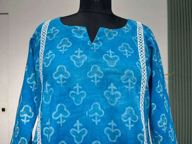 COTTON HAND BLOCK FROCK