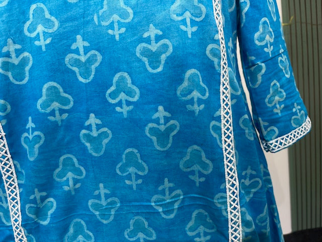 COTTON HAND BLOCK FROCK