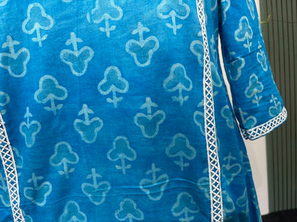 COTTON HAND BLOCK FROCK