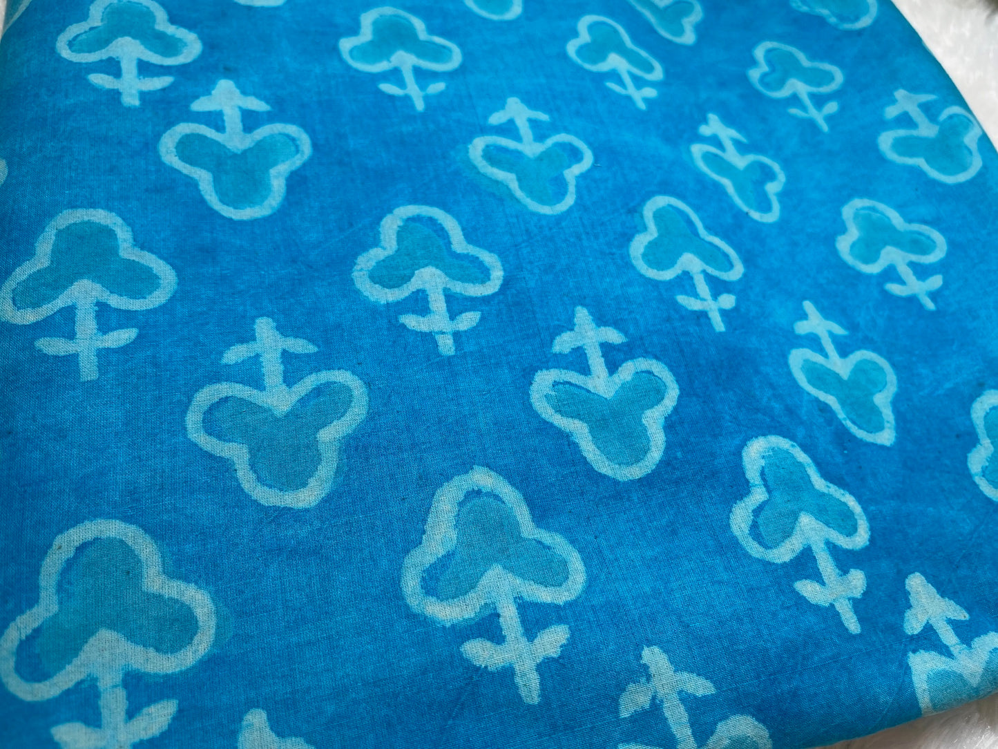 COTTON HAND BLOCK FABRIC