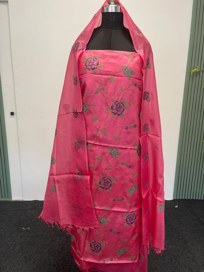 TUSSER SILK CHURIDAR MATERIAL