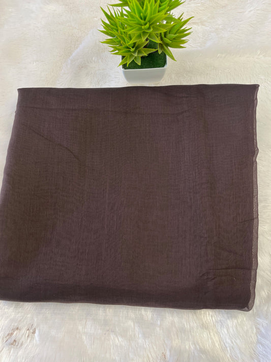 PURE MUL CHANDERI FABRIC (PLAIN)