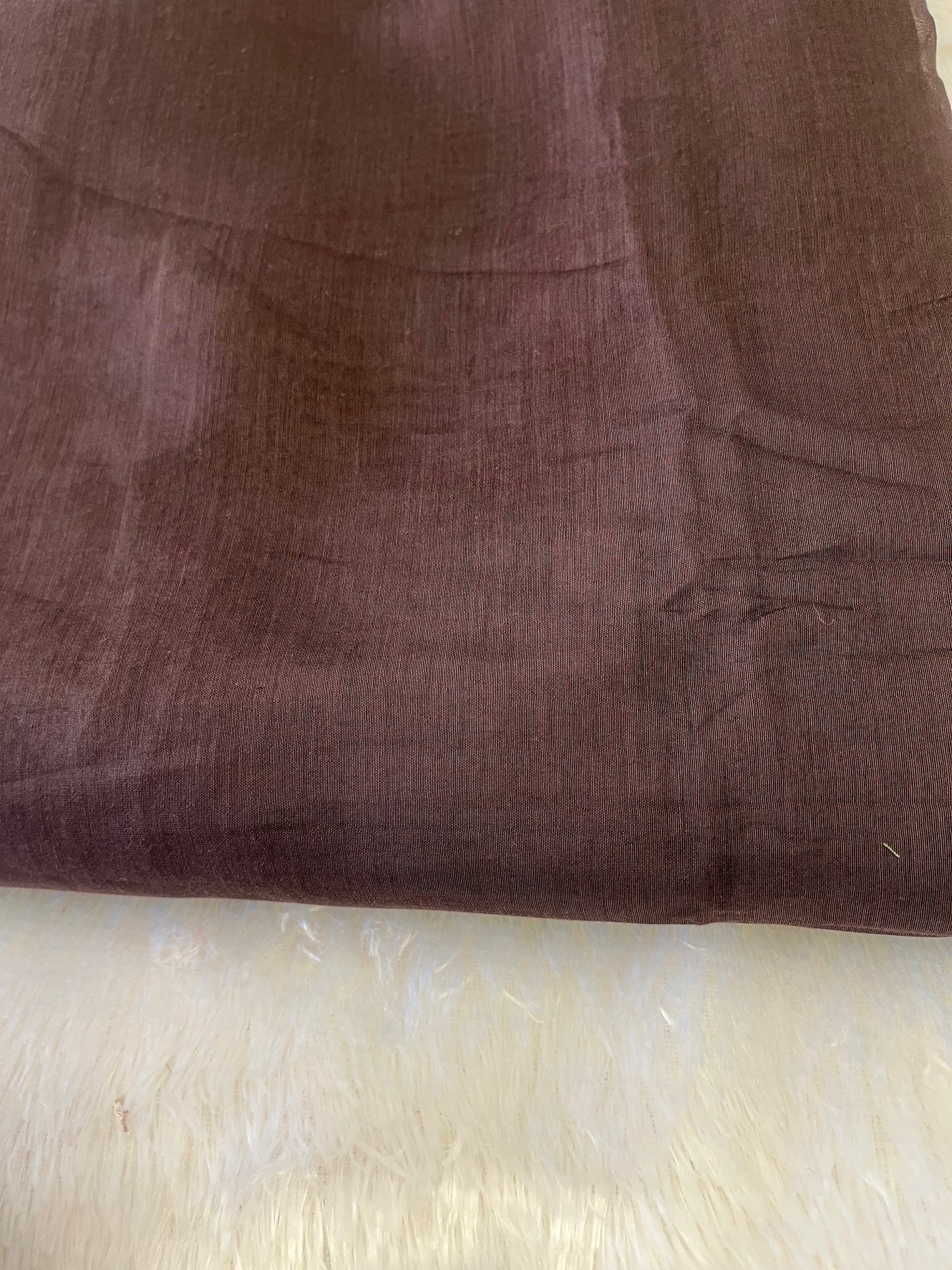 PURE MUL CHANDERI FABRIC (PLAIN)