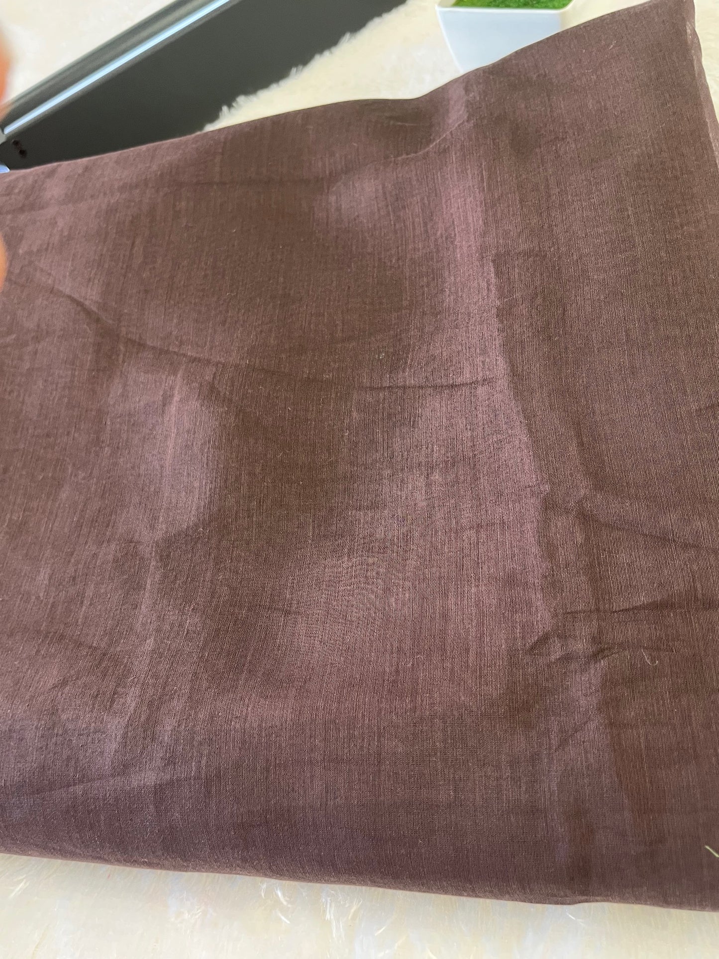 PURE MUL CHANDERI FABRIC (PLAIN)