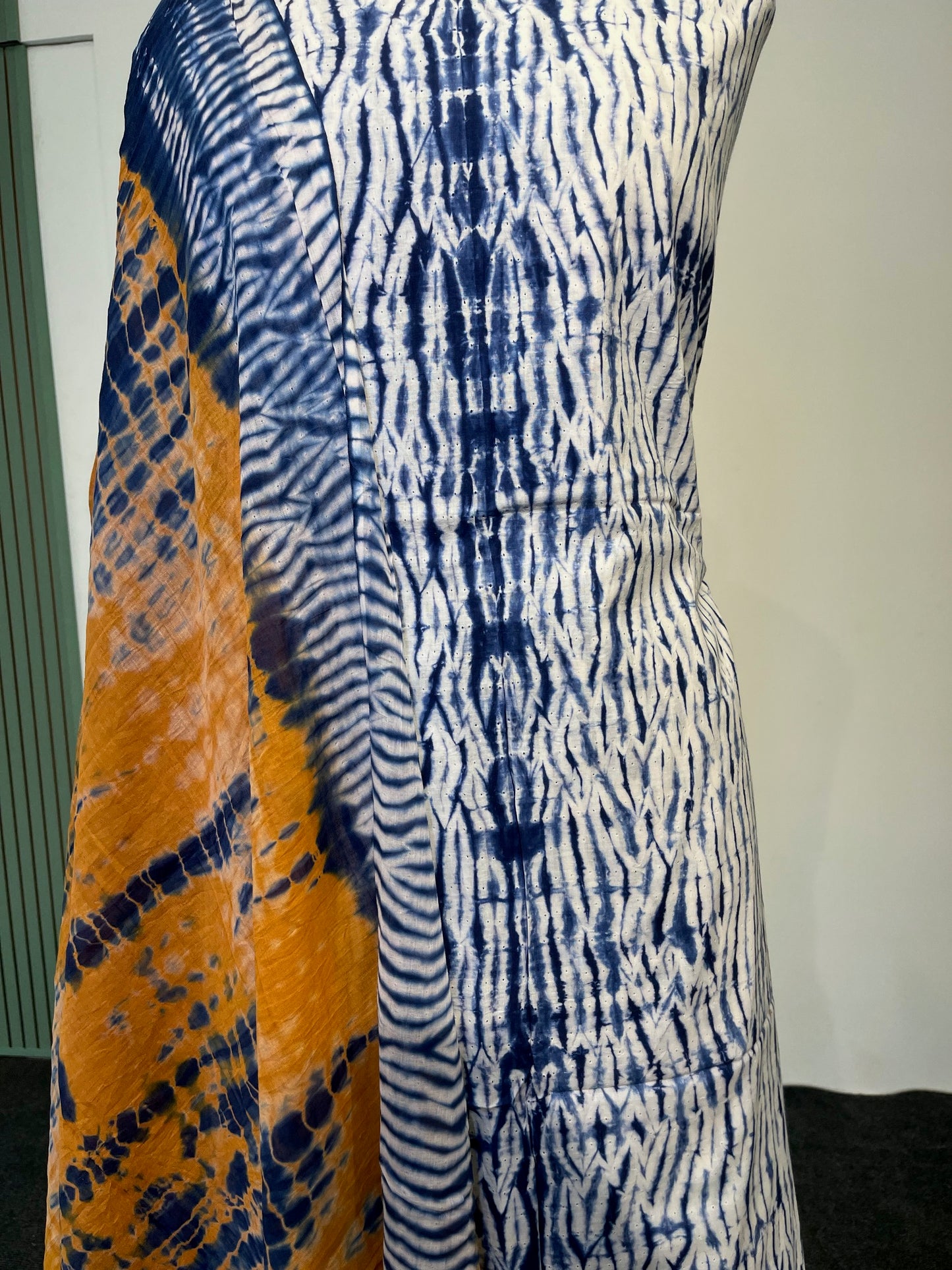 HAND BLOCK COTTON 3 PIECE SET MATERIAL