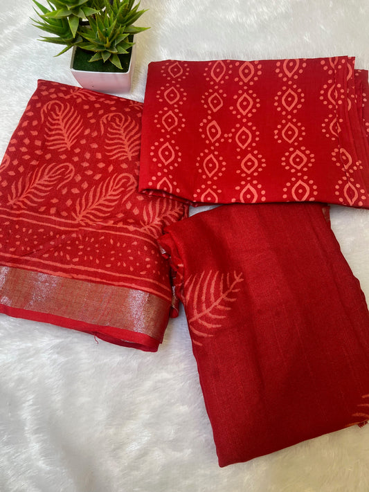 LINEN COTTON 3 PIECE SET