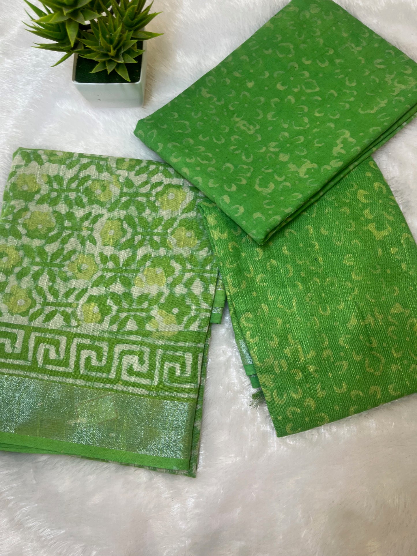 LINEN COTTON 3 PIECE SET