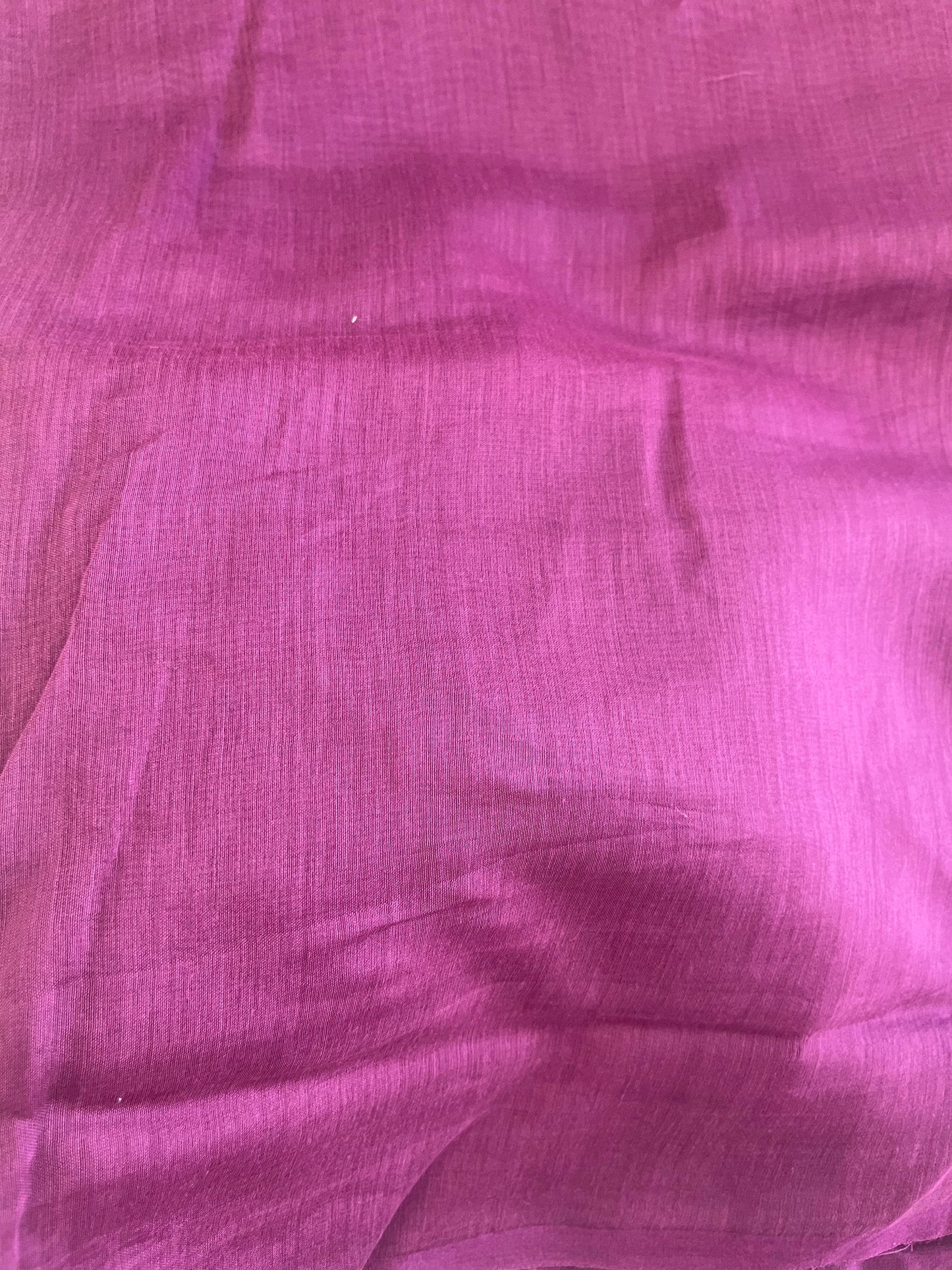 PURE MUL CHANDERI  PLAIN FABRIC