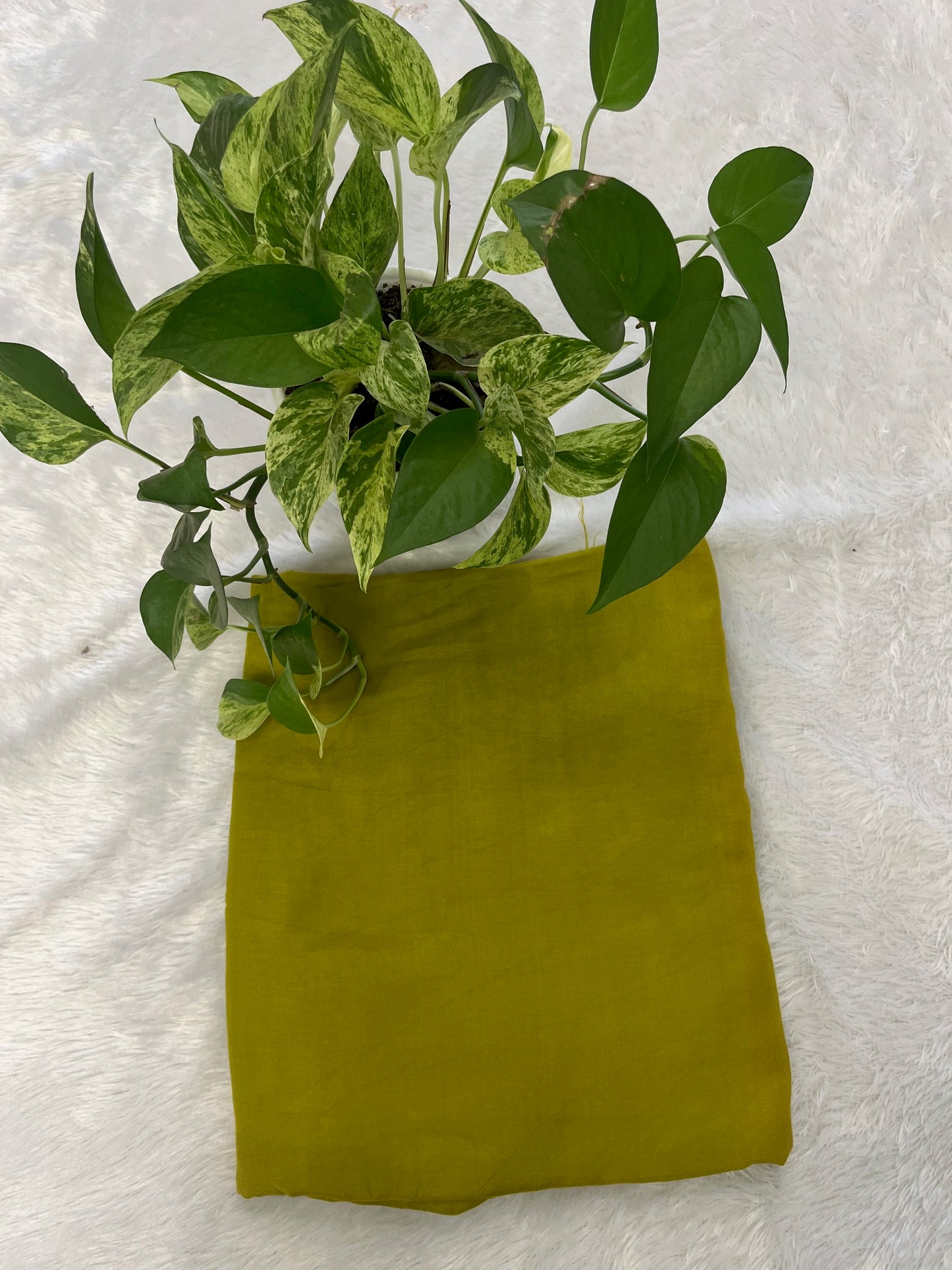 MUL CHANDERI  PLAIN FABRIC