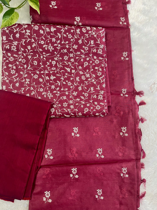 TUSSAR SILK CHURIDAR MATERIAL