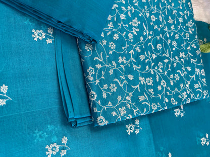 TUSSER SILK CHURIDAR MATERIAL
