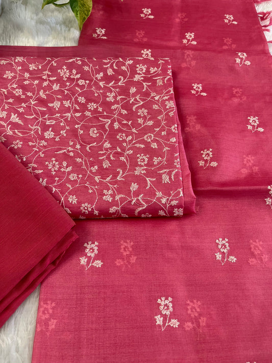 TUSSER SILK CHURIDAR MATERIAL