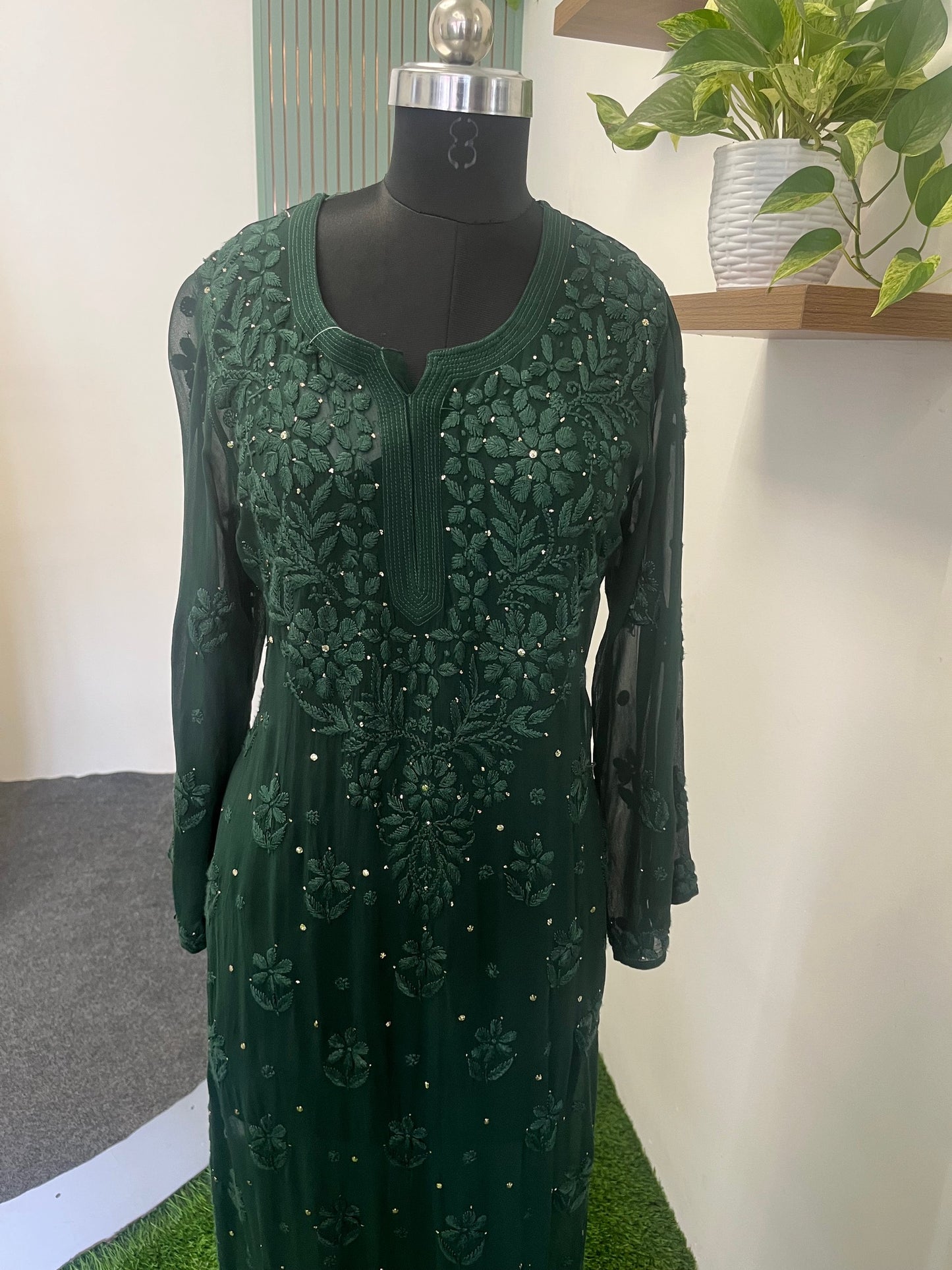 Viscose georgete chikenakri