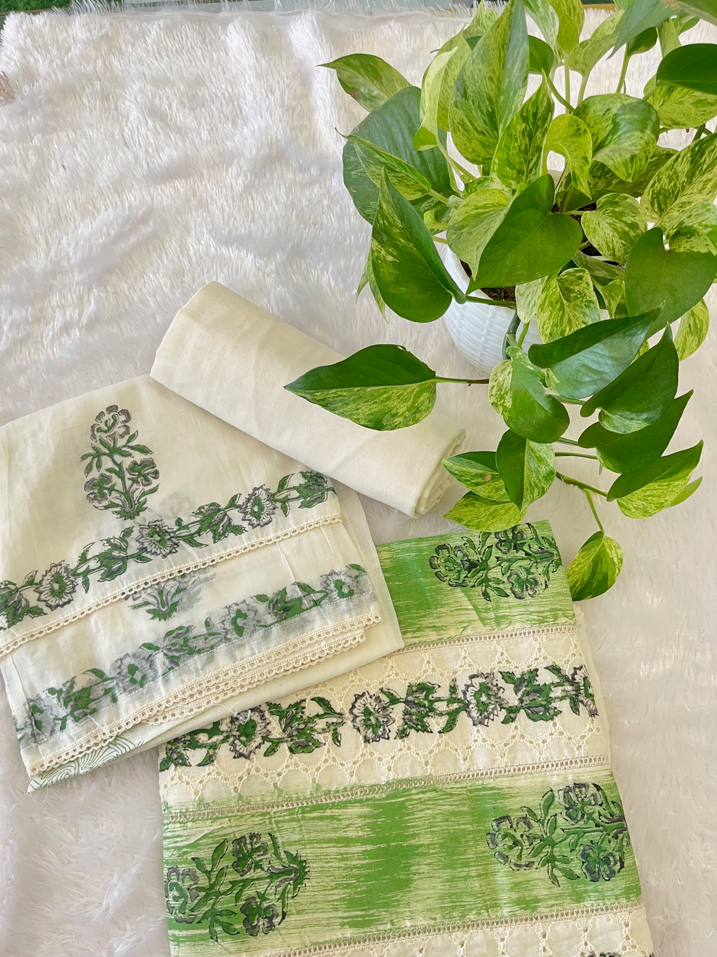 HACKOBA FABRIC 3 PIECE SET