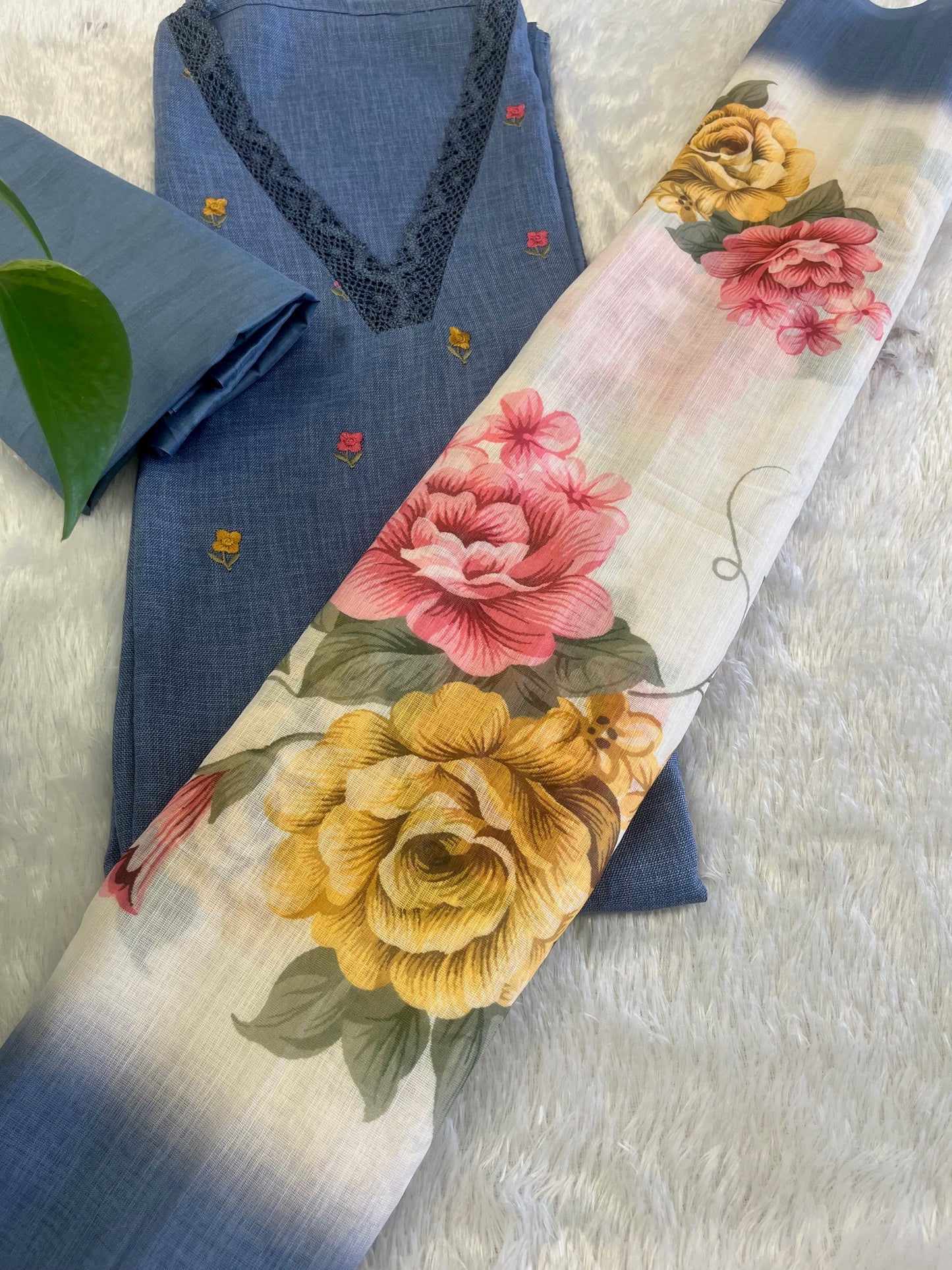 LINEN THREE PIECE SET