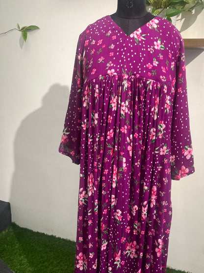 RAYON CREPE MATERNITY WEAR