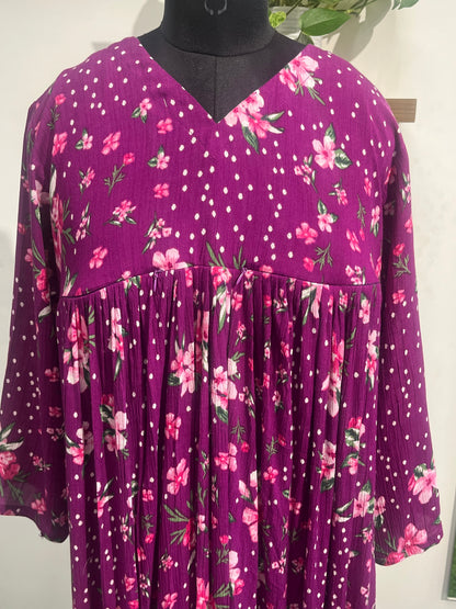 RAYON CREPE MATERNITY WEAR