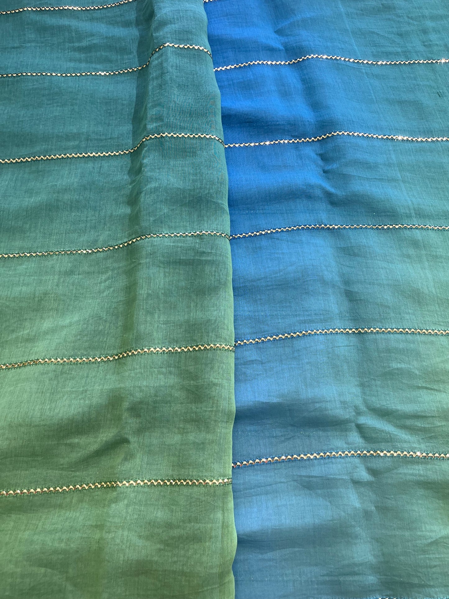 4 D SHADE PURE MUL CHANDERI FABRIC