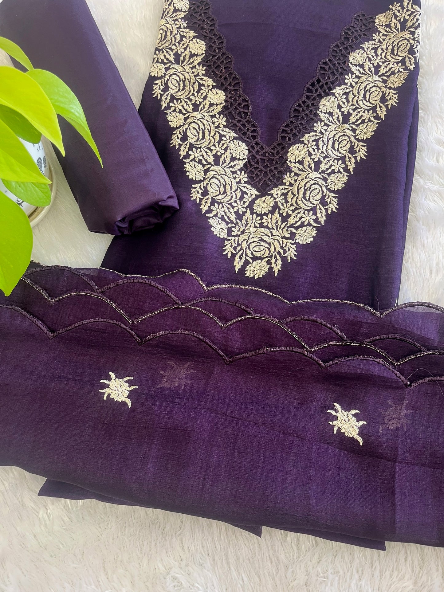 VICHITRA SILK CHURIDAR MATERIAL