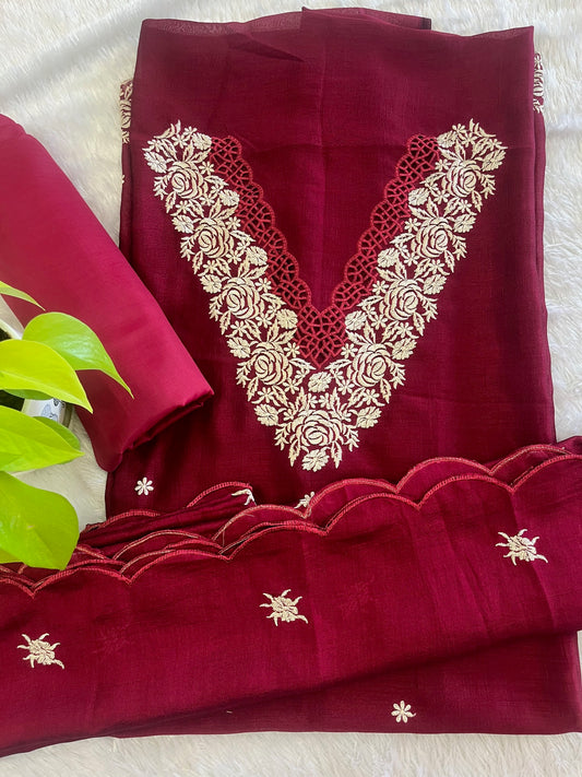 VICHITRA SILK CHURIDAR MATERIAL
