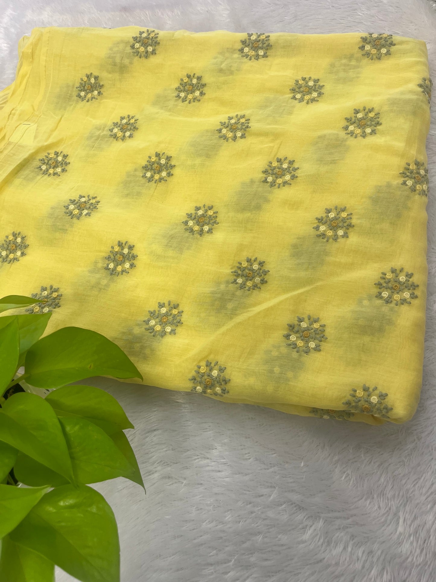 PURE MUL CHANDERI FABRIC