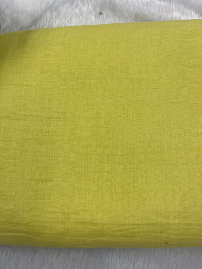 PURE MUL CHANDERI FABRIC (PLAIN)