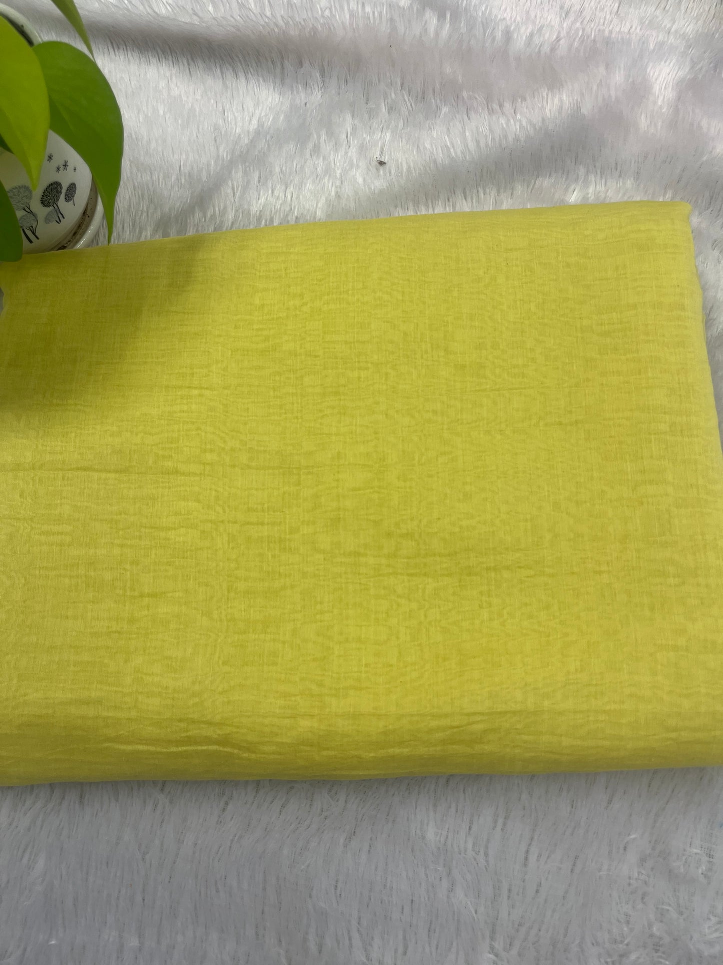 PURE MUL CHANDERI FABRIC (PLAIN)