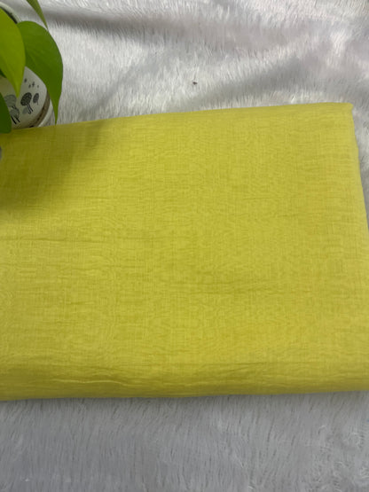 PURE MUL CHANDERI FABRIC (PLAIN)