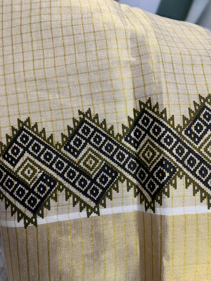 ONAM COLLECTIONS - COTTON SET SAREE