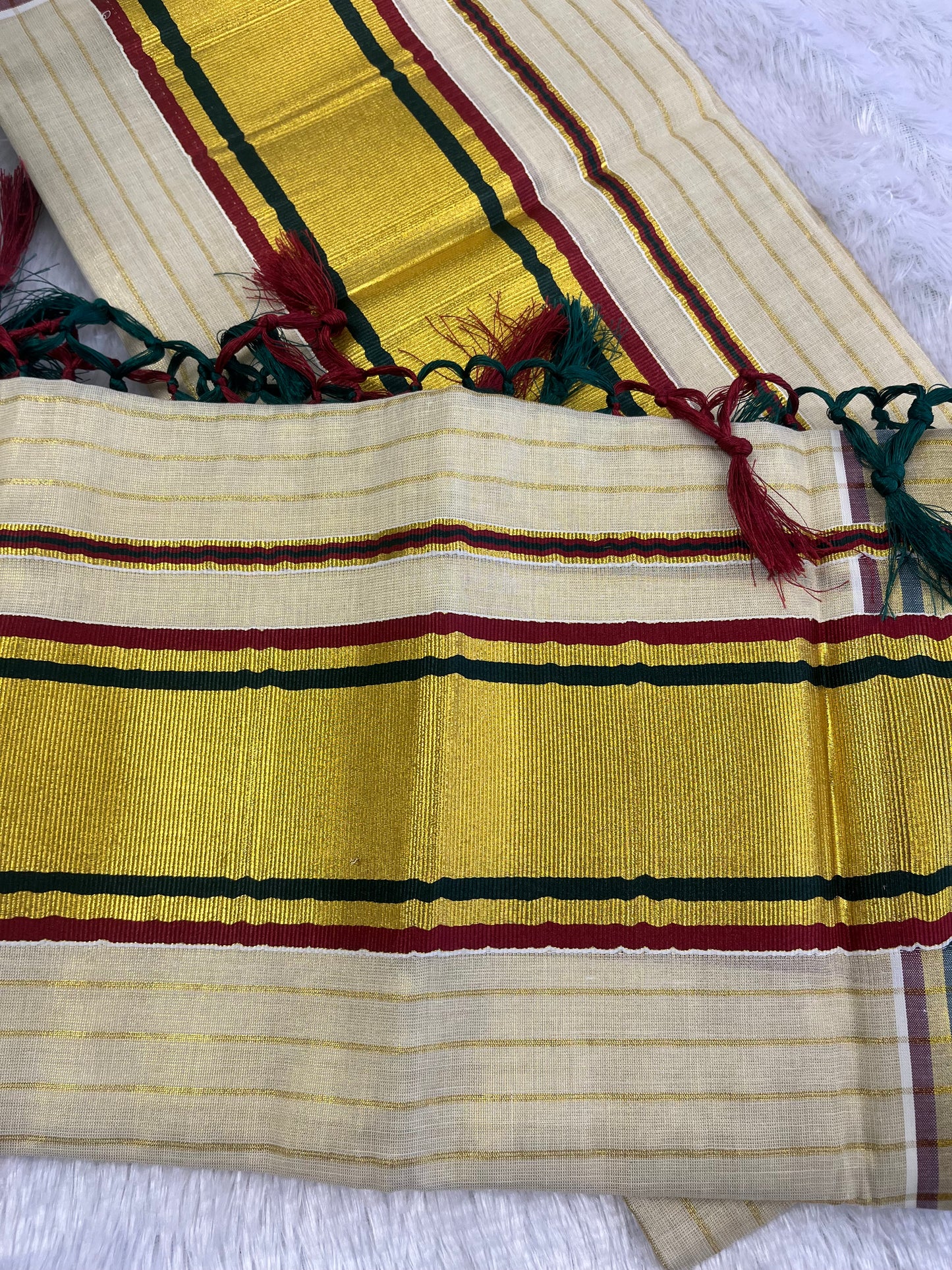 ONAM COLLECTIONS - TISSUE SET MUNDU