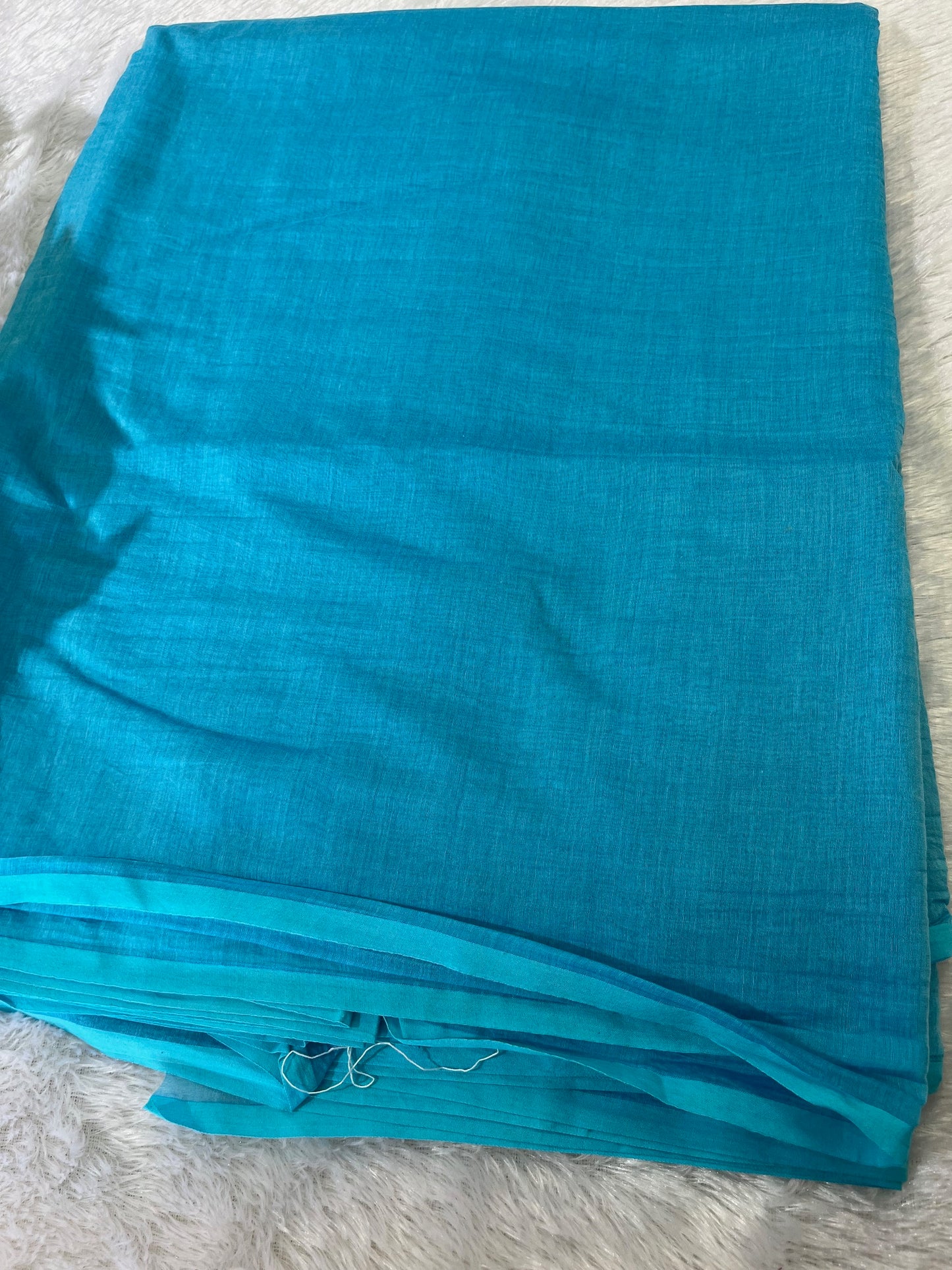 PURE MUL CHANDERI FABRIC (PLAIN)