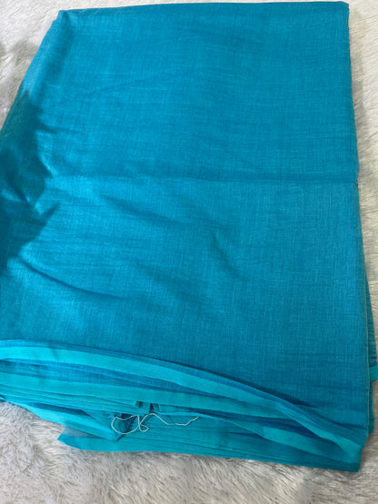 PURE MUL CHANDERI FABRIC (PLAIN)