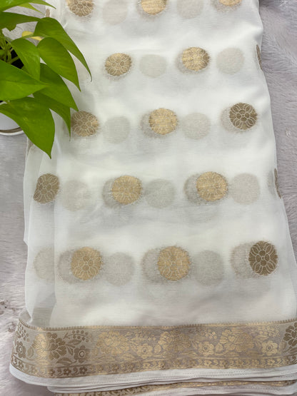 ONAM COLLECTIONS - MUL CHIFFON FABRIC