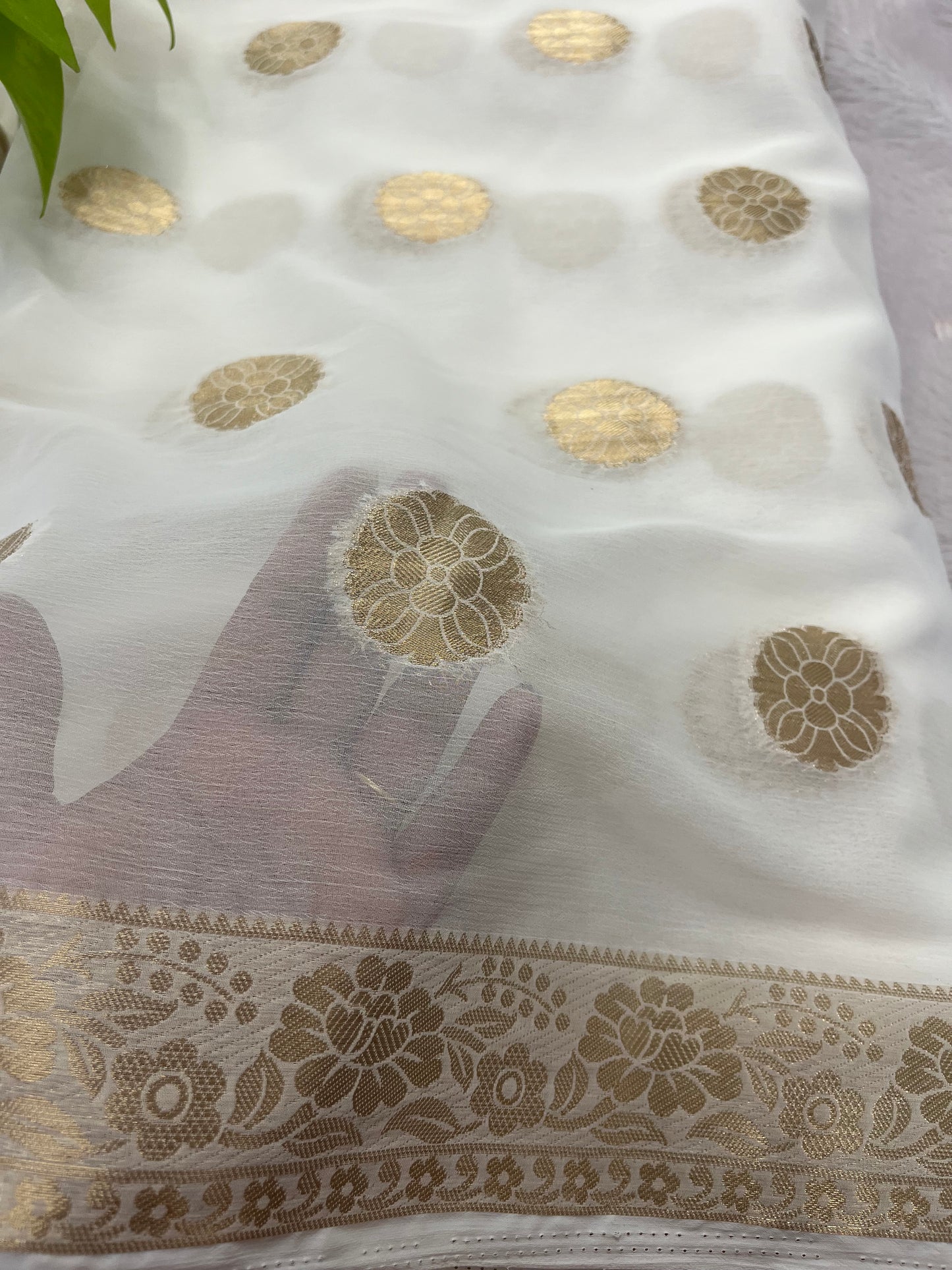 ONAM COLLECTIONS - MUL CHIFFON FABRIC