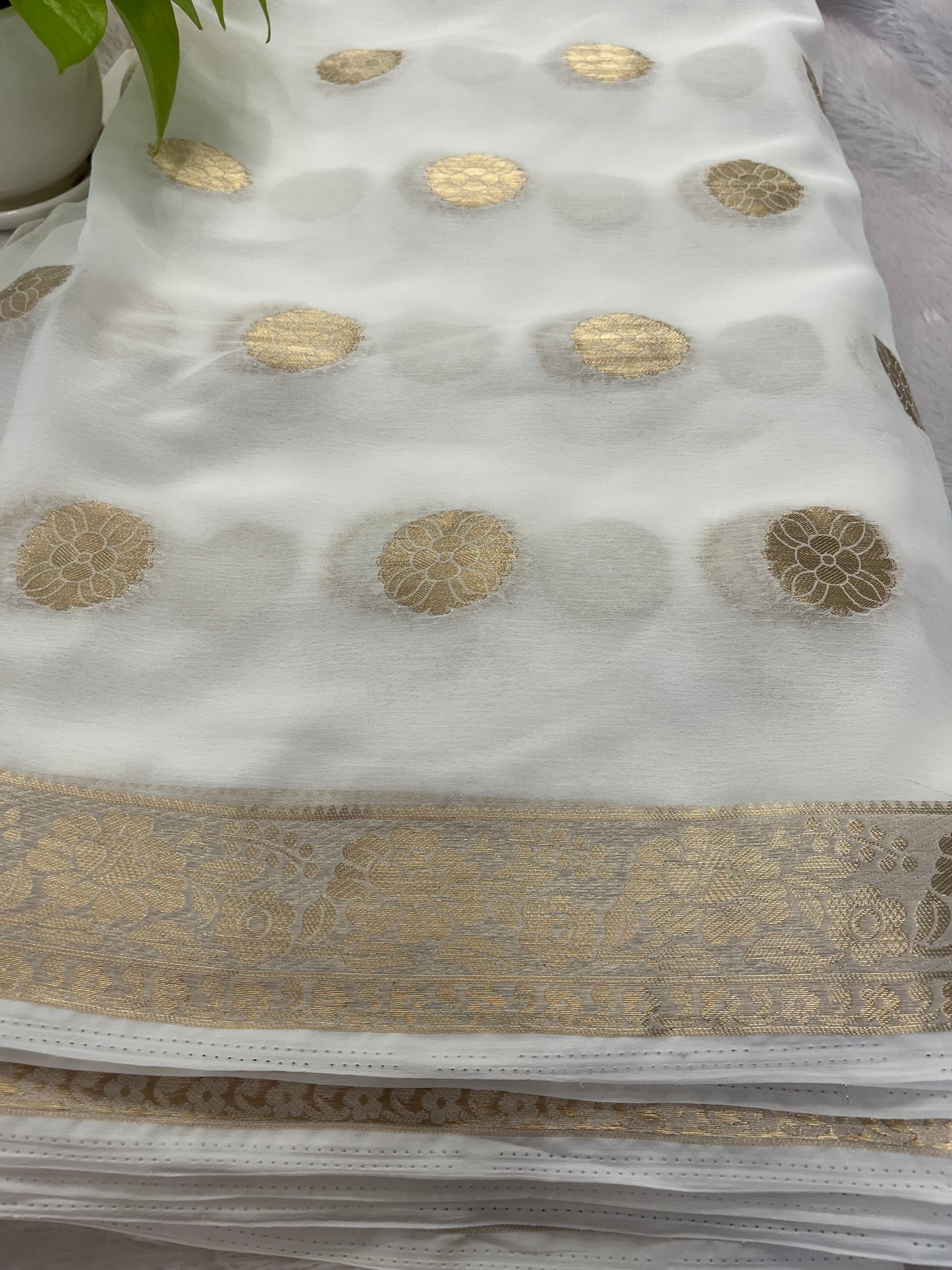 ONAM COLLECTIONS - MUL CHIFFON FABRIC