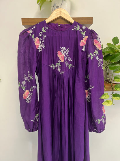 MUL CHANDERI FROCK