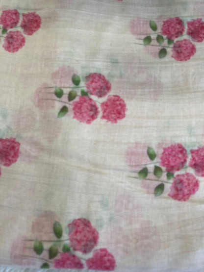 PURE MUL CHANDERI FABRIC