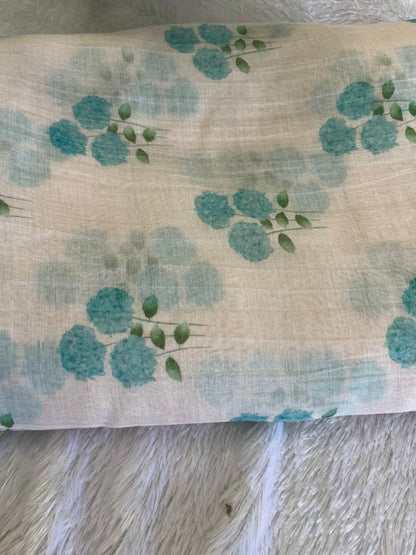 PURE MUL CHANDERI FABRIC