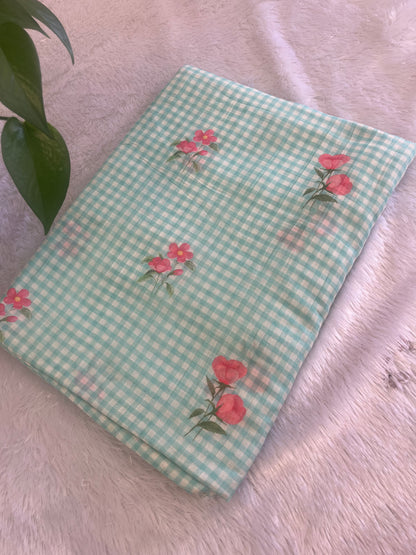 PURE MUL CHANDERI FABRIC