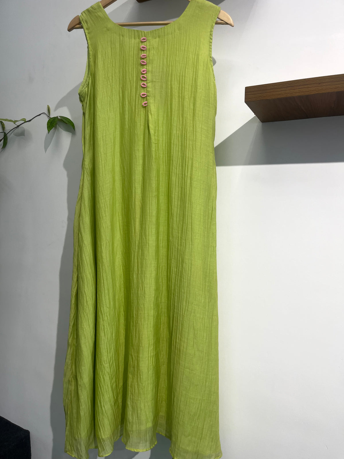 PURE MUL CHANDERI FROCK