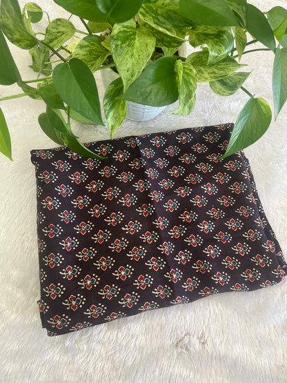 HAND BLOCK MODAL SILK FABRIC