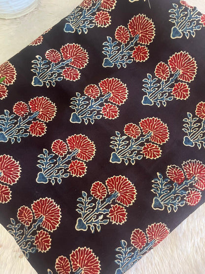 HAND BLOCK MODAL SILK FABRIC