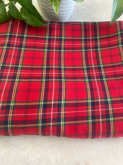 TWILL CHECK FABRIC