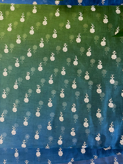 PURE  MULCHANDERI  FABRIC  4 D  SHADE