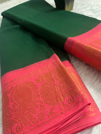 Madurai cotton sungudi sarees