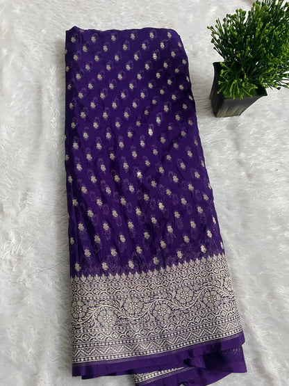 Banarasi georgette sarees