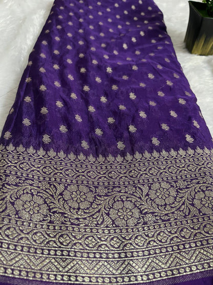 Banarasi georgette sarees