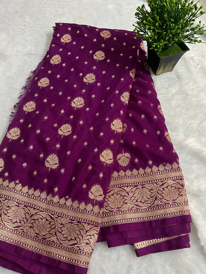 Banarasi georgette sarees