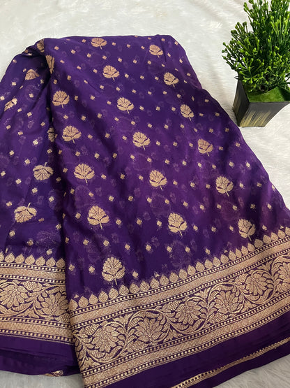 Banarasi georgette sarees