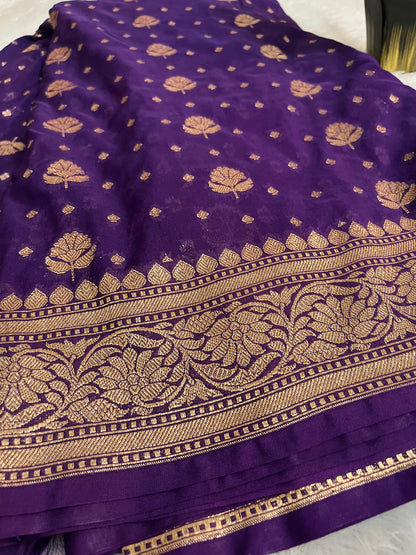 Banarasi georgette sarees
